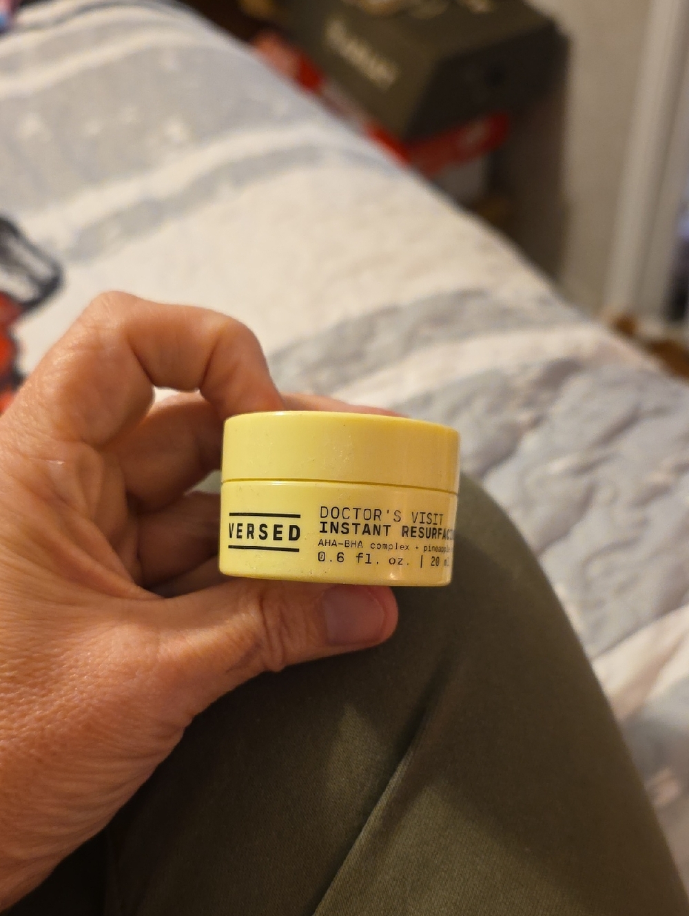 Versed Doctor's Visit Instant Resurfacer - Yellow Travel Size
